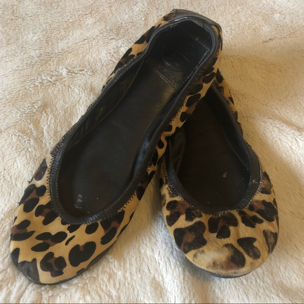 Tory Burch Leopard Flats